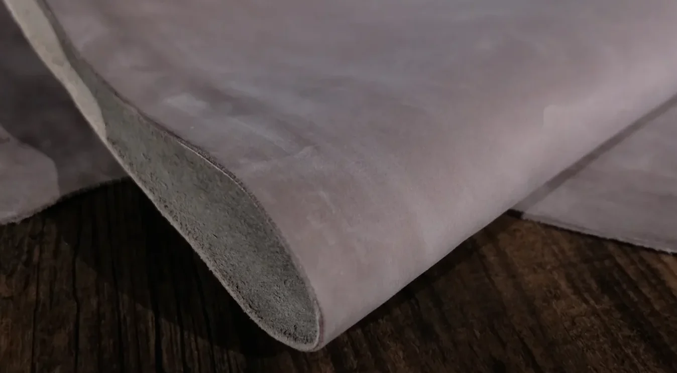 Horween - Lilac Taupe Snuffed Suede