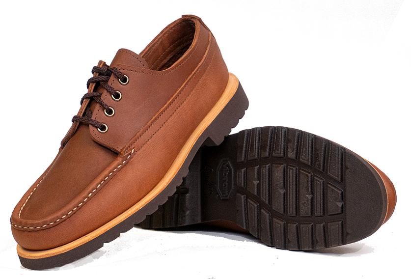 Russell Moccasin - Fishing Oxford - Walnut Timberjack