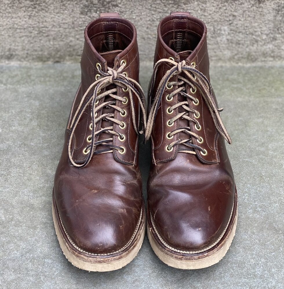 Viberg - Scout Boot - Crust Natural M's Workshoe Butt
