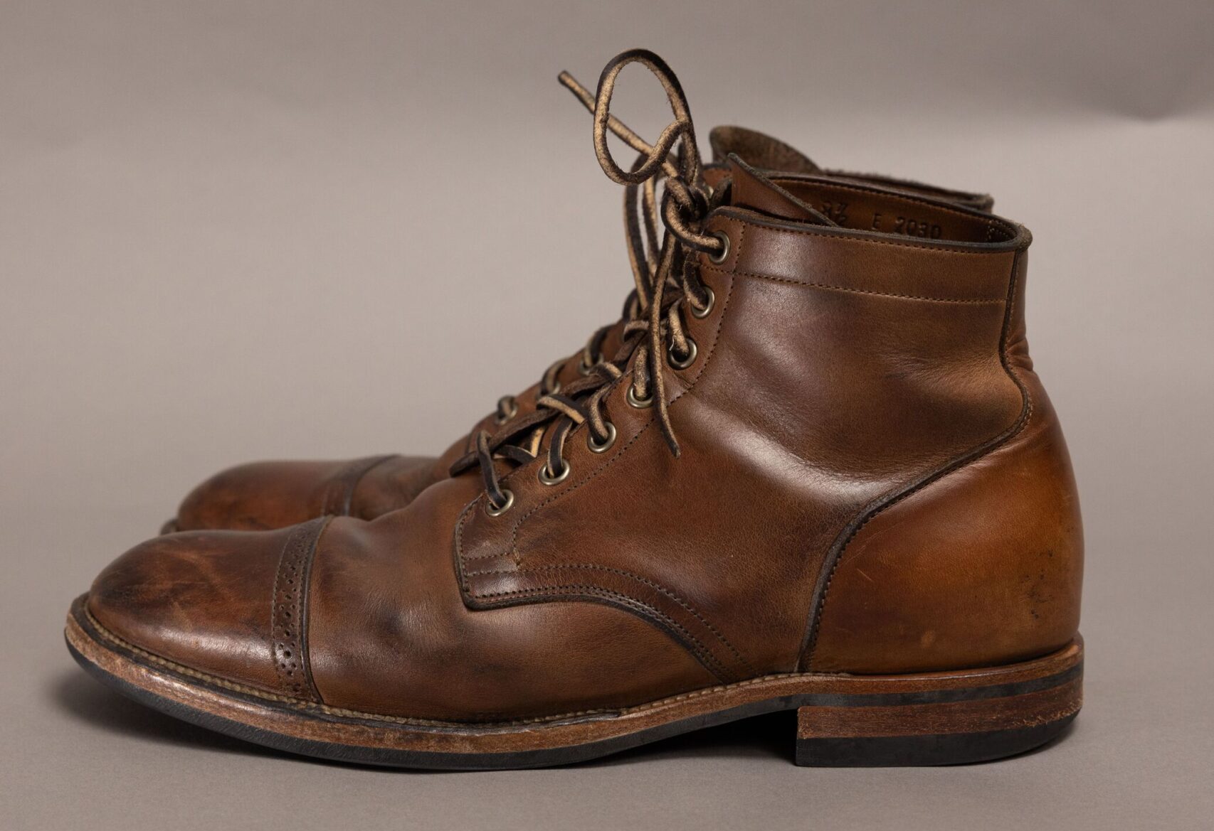 Viberg - Service Boot 2030 - Natural Chromexcel - Worn