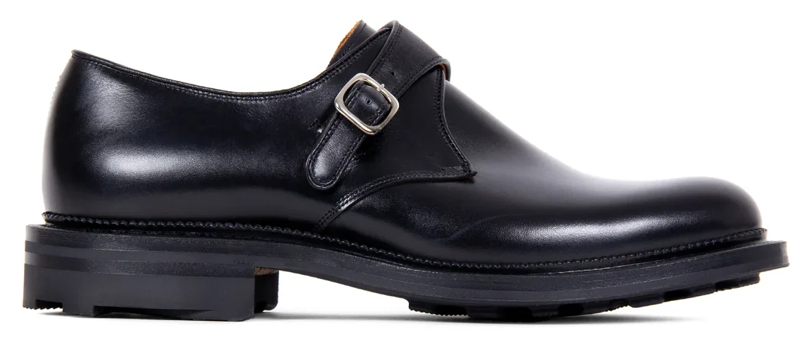 Viberg - Regent Shoe - Black French Calf