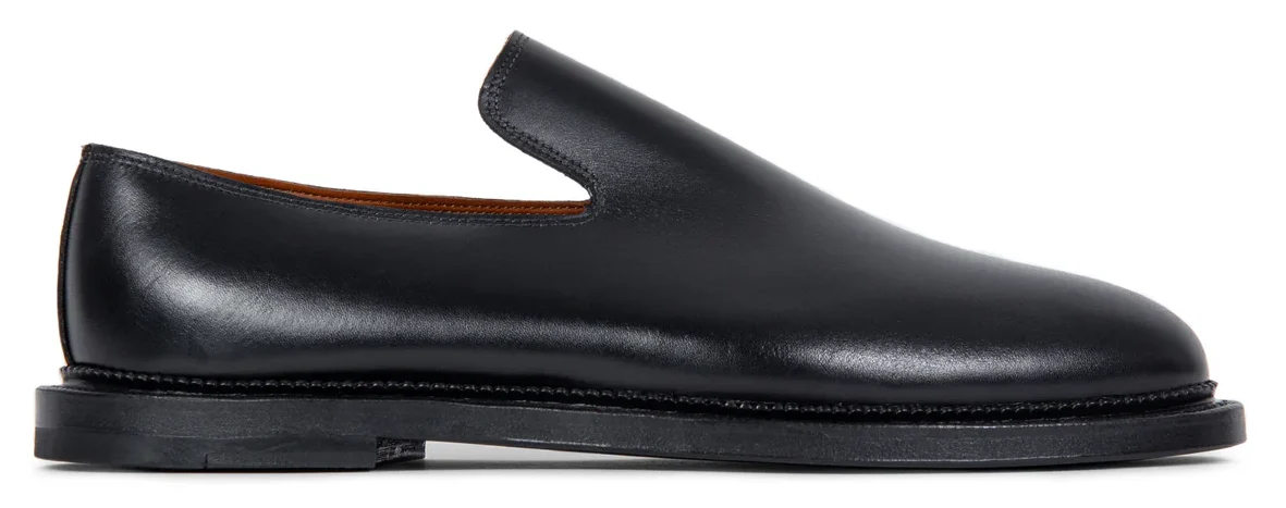 Viberg - Slipper - Black French Calf