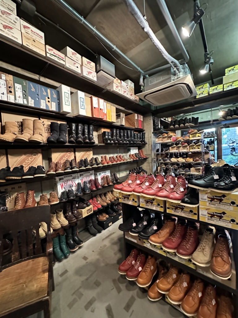 Hopesmore—Best Used Vintage Red Wing, White's, Wesco Boots—Tokyo, Japan
