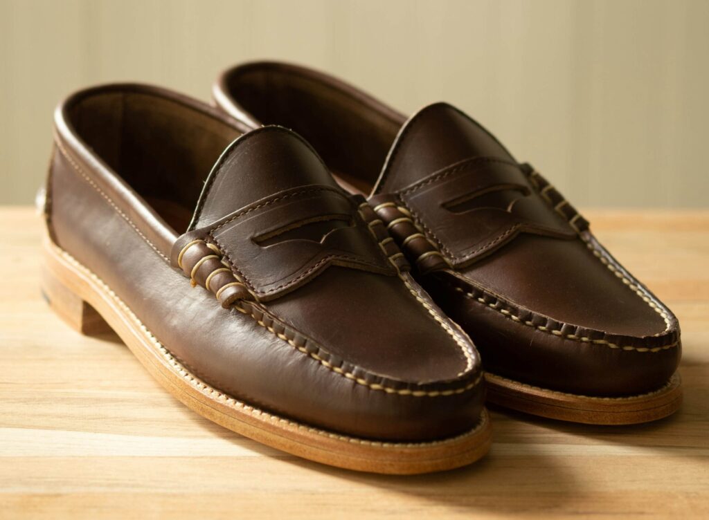 Oak Street Bootmakers - Penny Loafer - Brown Chromexcel
