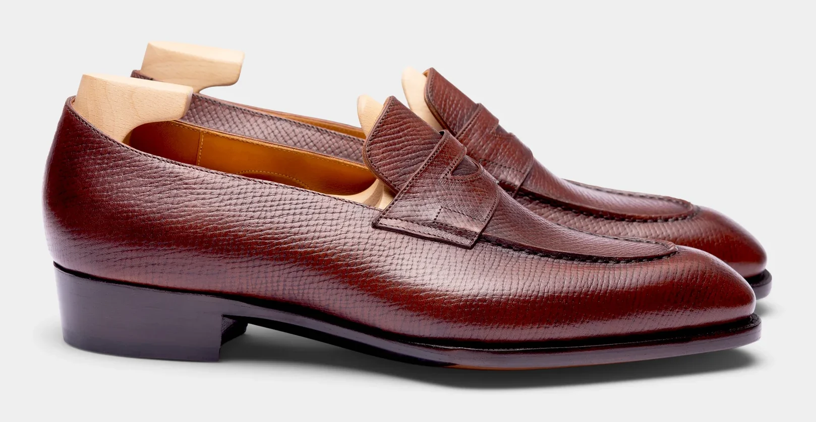 October 10th - Penny Loafer - Sienna Hatchgrain