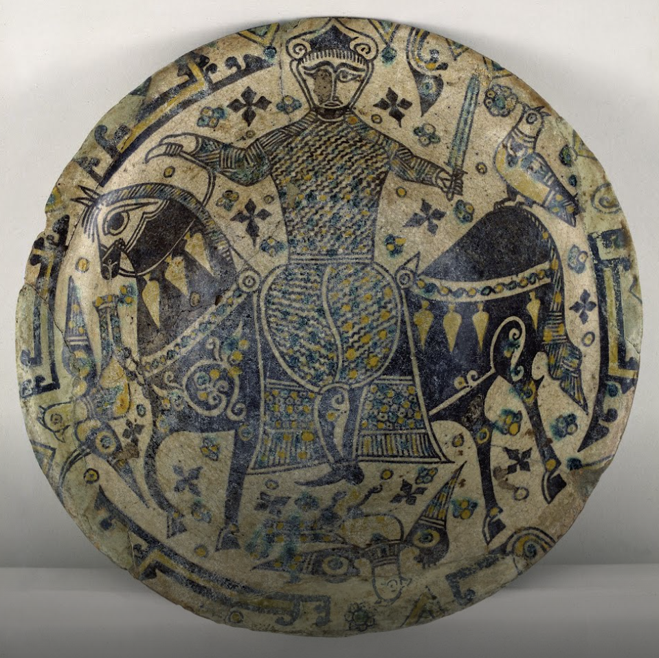 persian solider with heeled boot, Samanid Empire