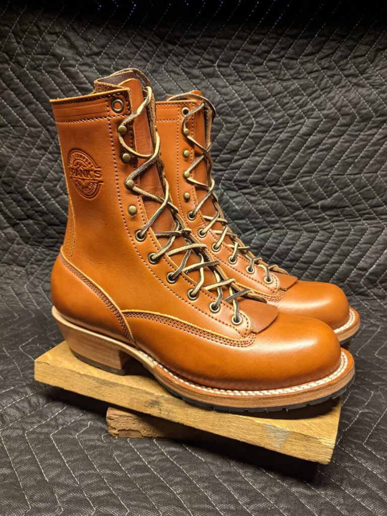 Franks Boots Front Range—Wickett & Craig Chestnut English Bridle