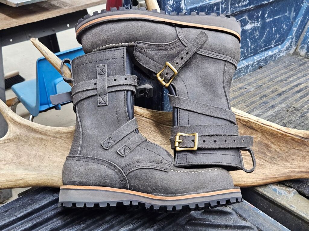 Nicks Boots Tanker Pro—Seidel Ash Grey 1964 Roughout
