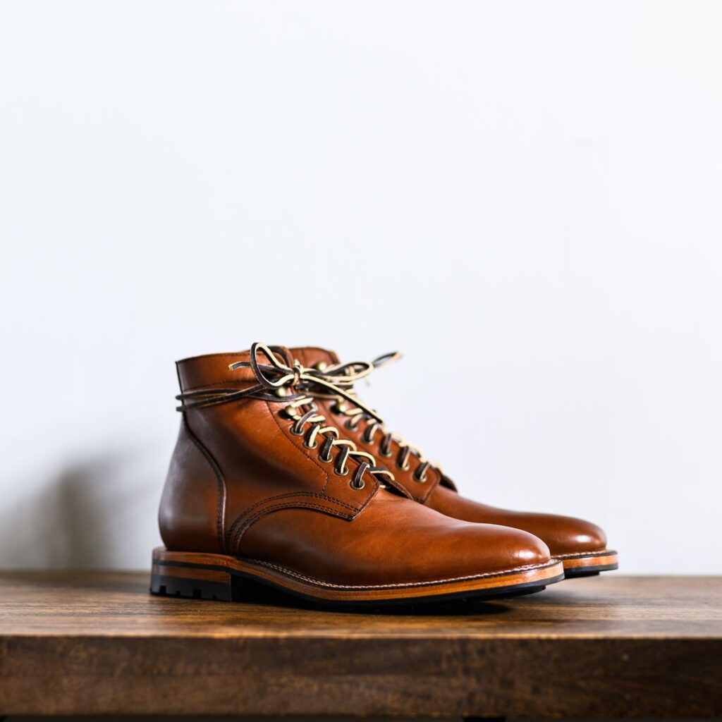 Parkhurst Allen Boot—Tempesti Cognac Veg-Tan