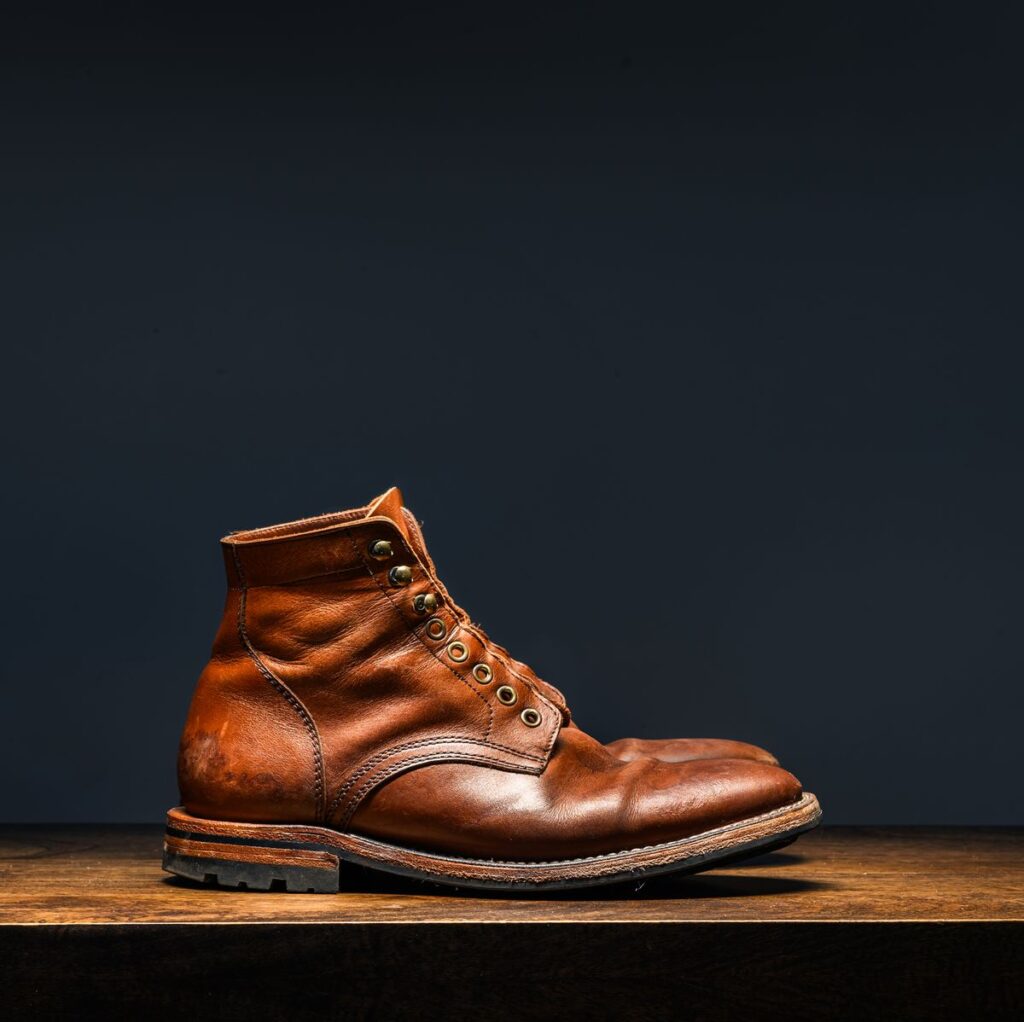 Parkhurst Allen Boot—Tempesti Cognac Veg-Tan