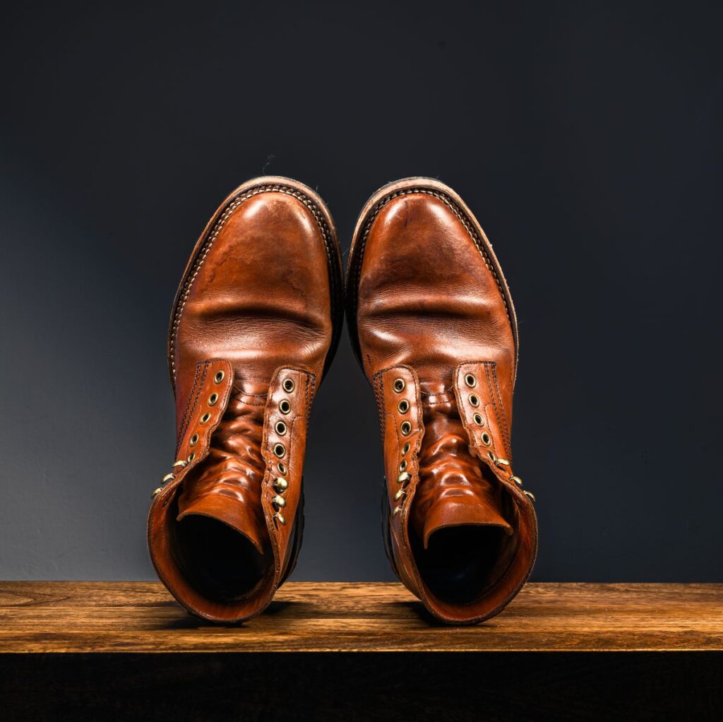 Parkhurst Allen Boot—Tempesti Cognac Veg-Tan