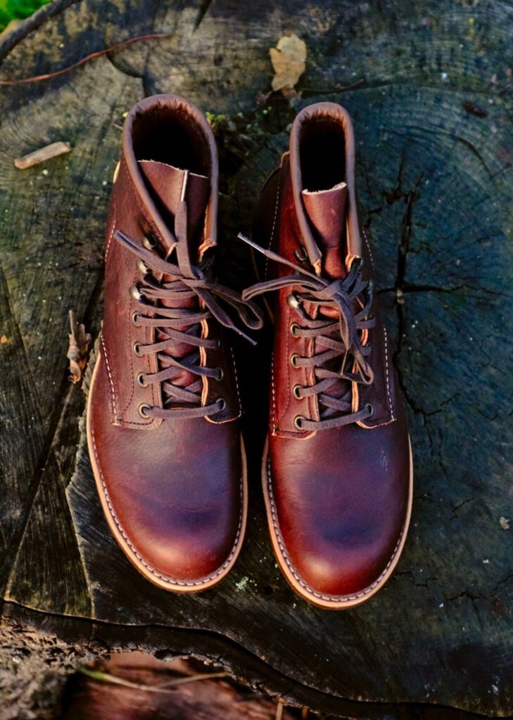 Red Wing Blacksmith—SB Foot Briar Oil Slick