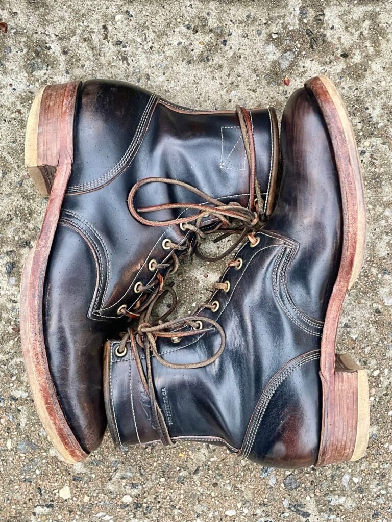 Role Club Underdog—Shinki Hikaku Hand Finished Black Horsehide