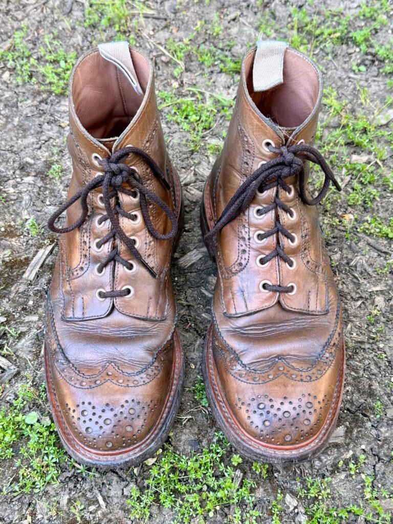 Tricker's Stow—Horween Natural CXL