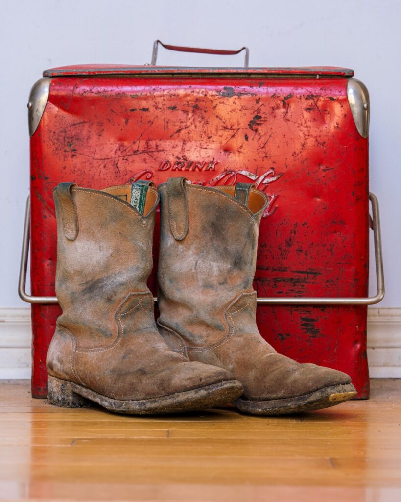 Unsung House Jim Casy Roper Boot—Wickett & Craig Natural Latigo Roughout