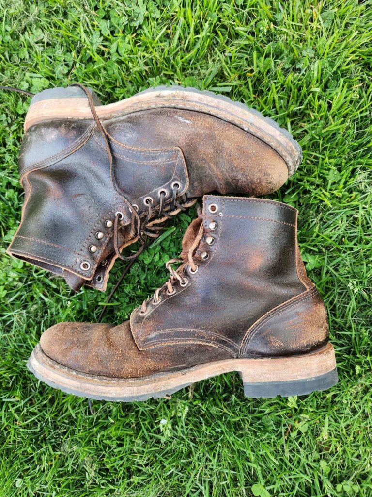 White's Boots MP—Horween Dark Brown Waxed Flesh