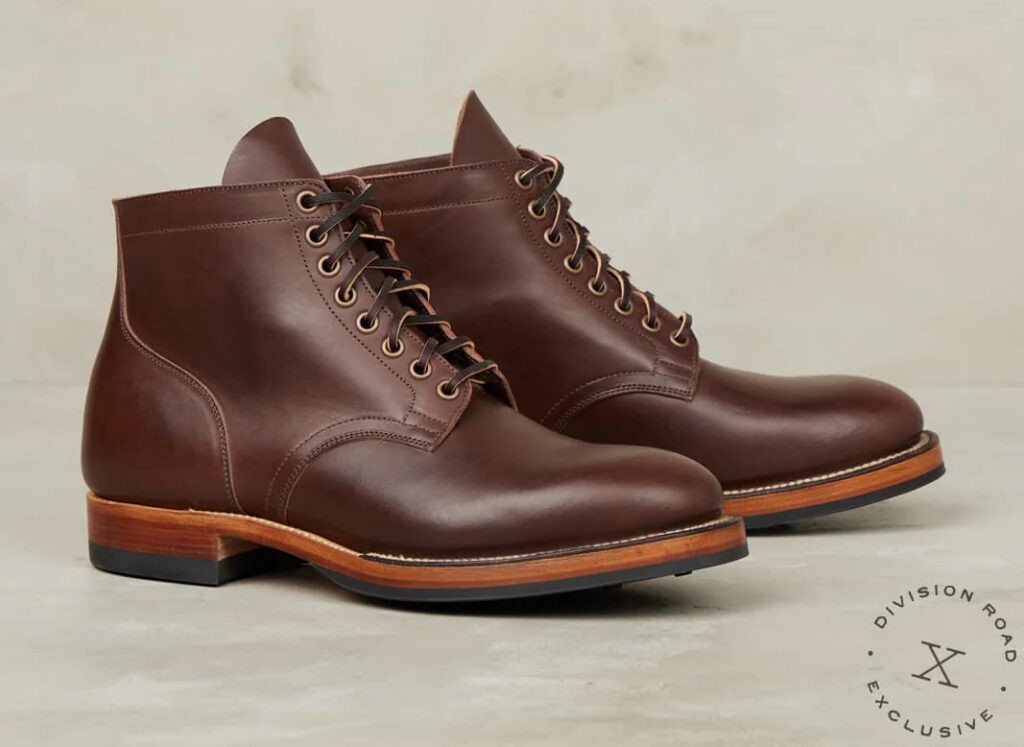 Division Road x Viberg - Service Boot 2020 - Coffee Vachetta Minerva