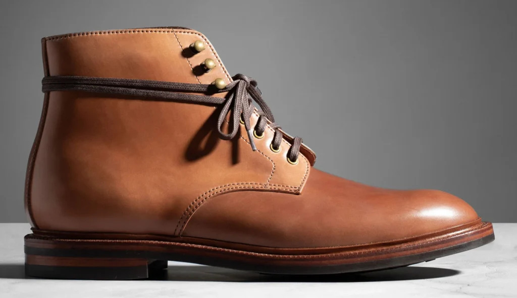 Grant Stone - Edward Boot - Honey Glazed Shell Cordovan