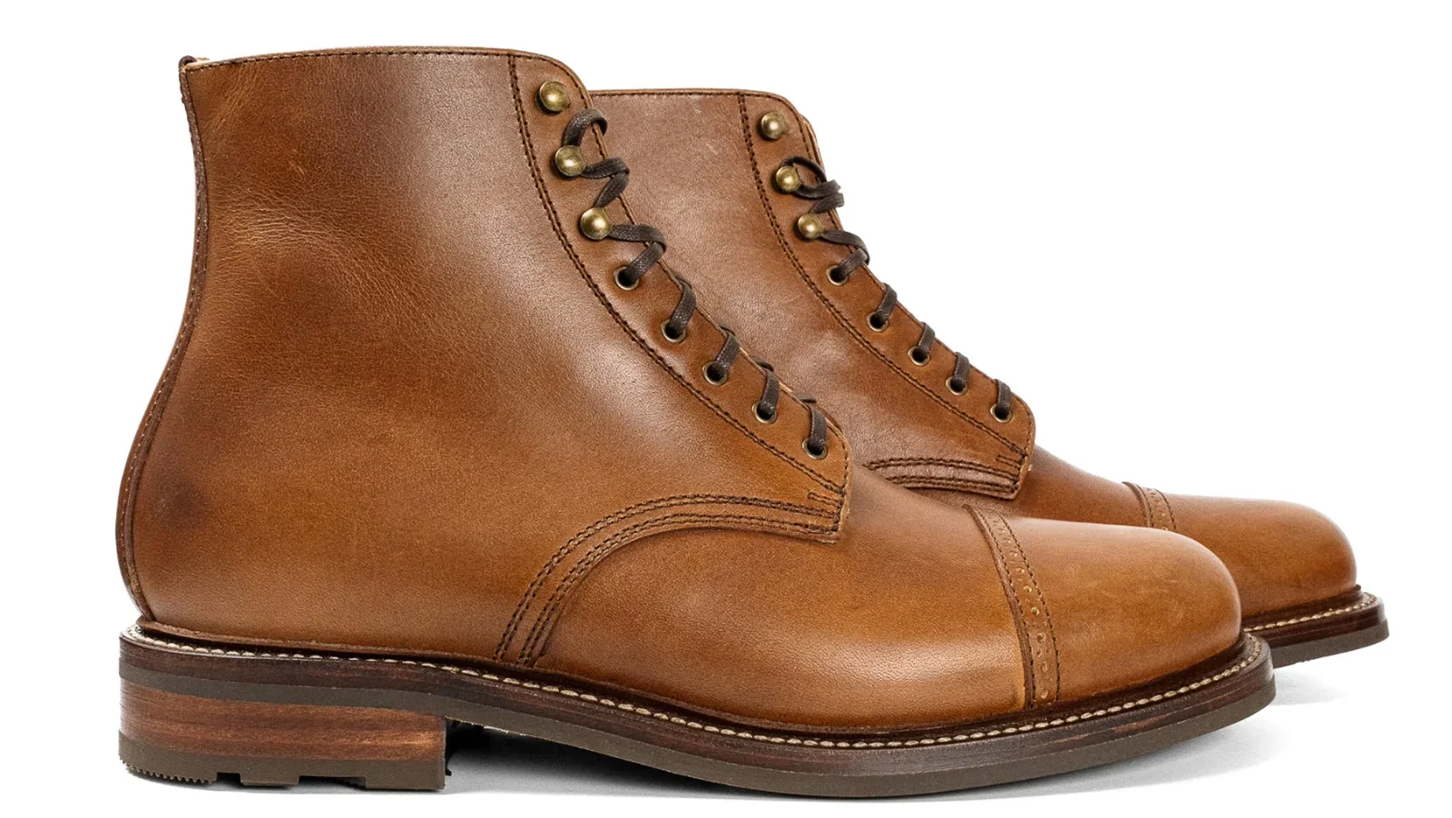 Caswell Boot Co. - Wilson II - Brown Teacore Cypress