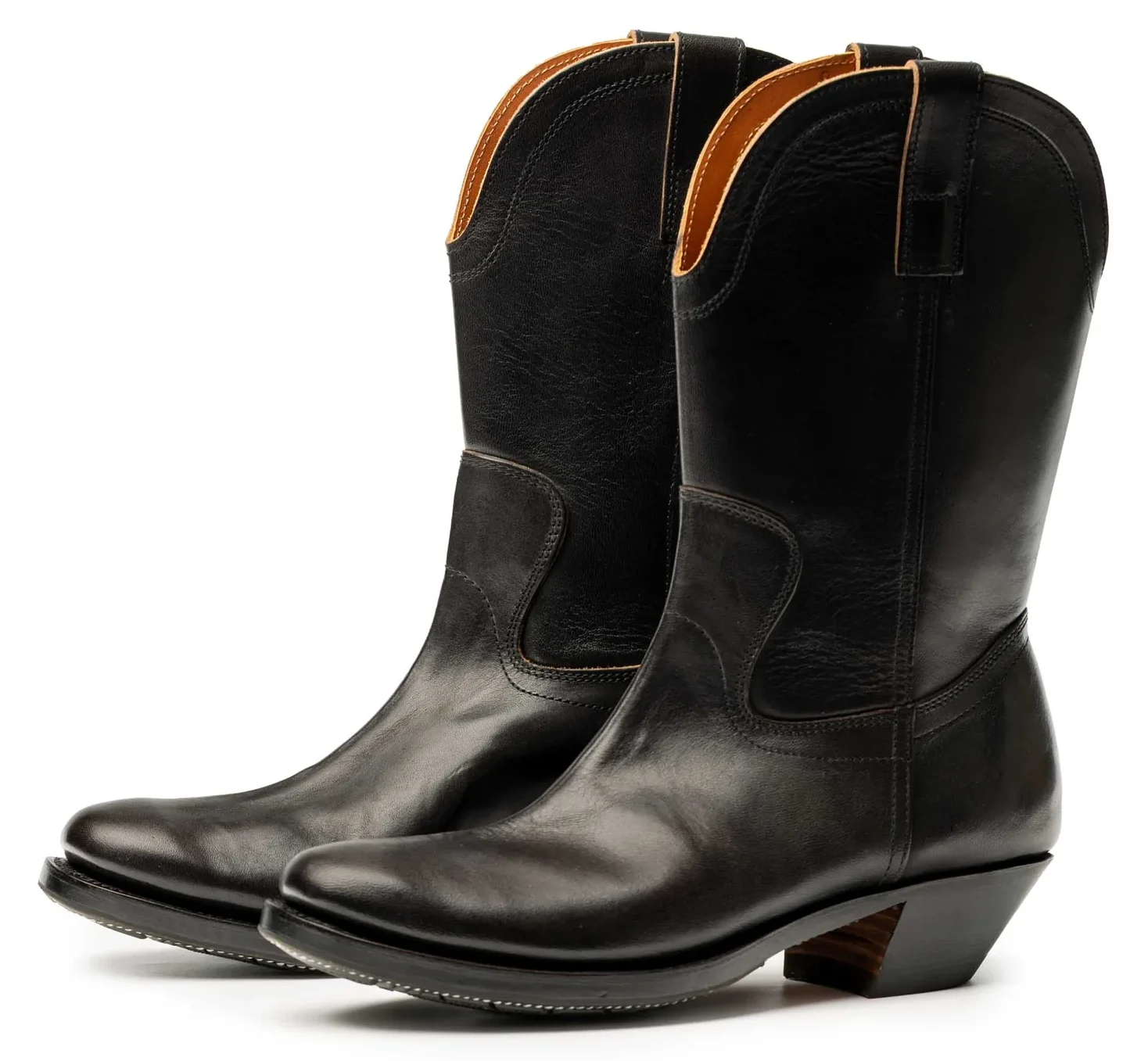 Clinch - Cowboy - Black Teacore Horsehide
