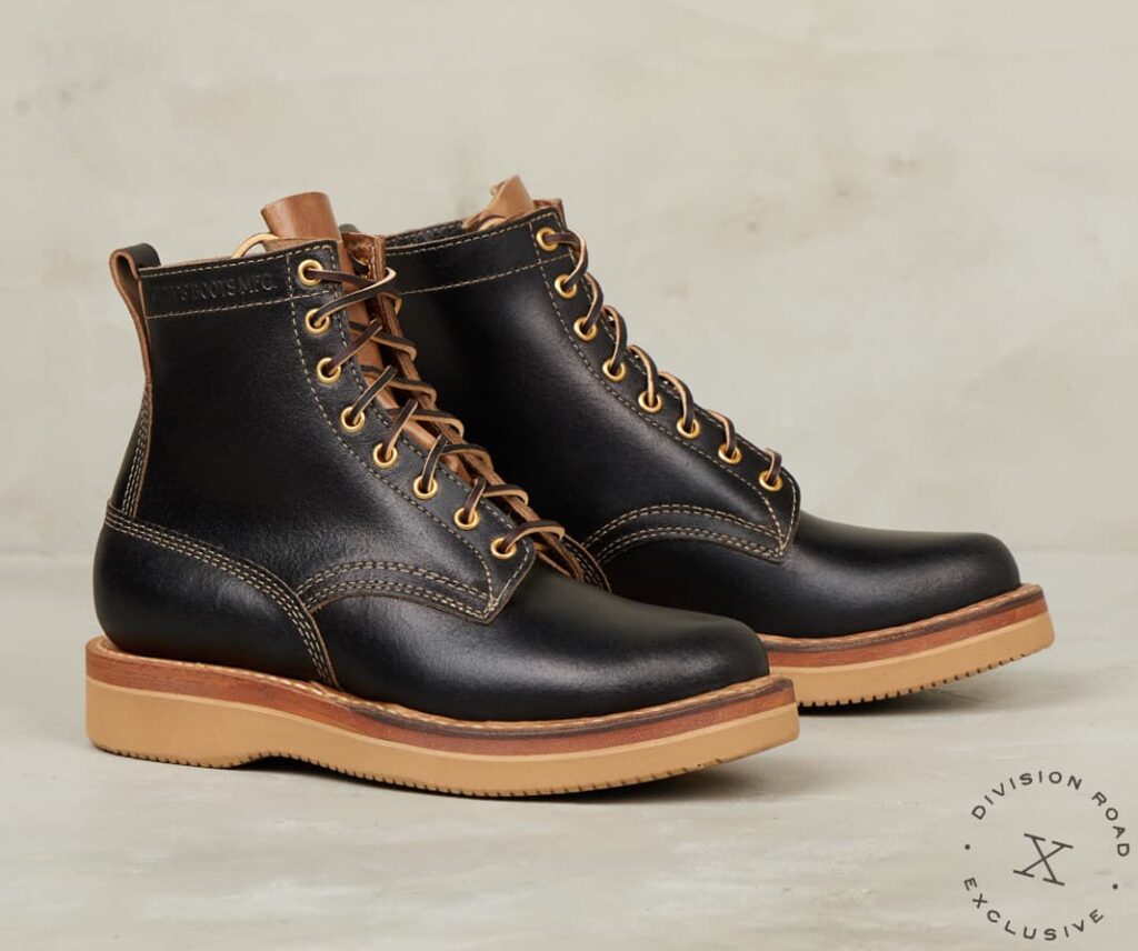 Division Road x White's Black Waxed Flesh 350 Crusier