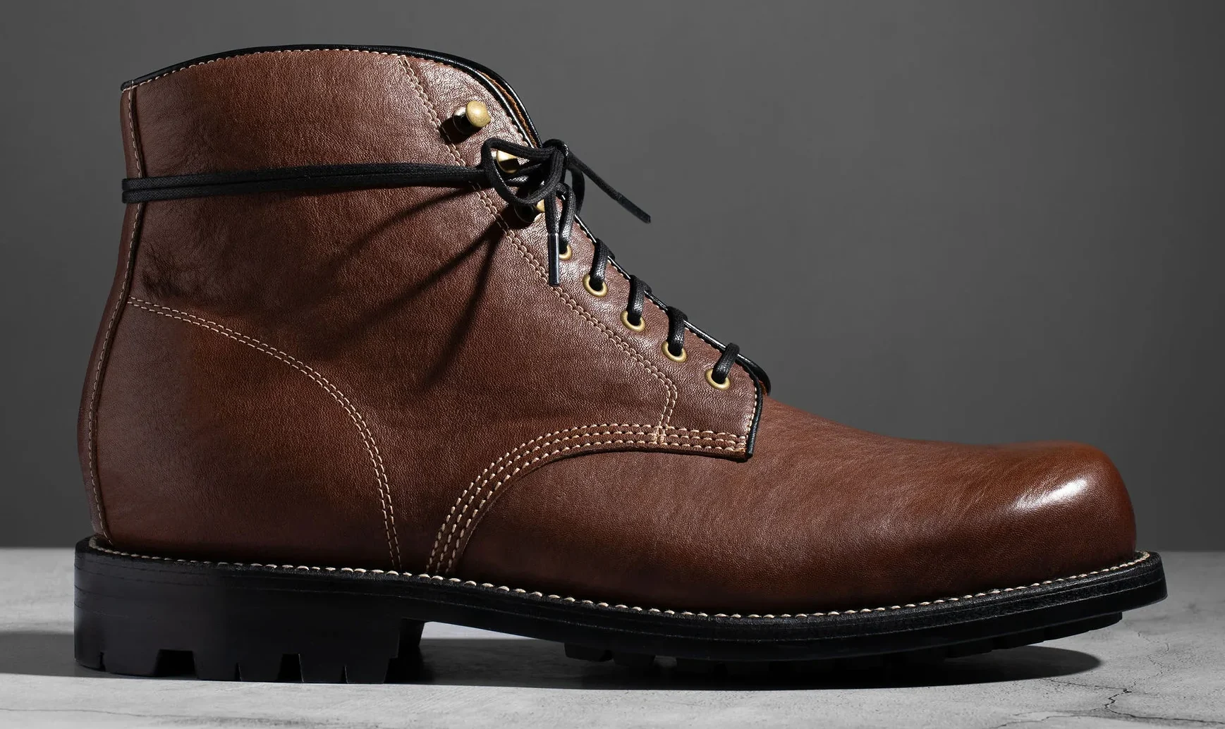 Grant Stone - Baroda Boot - Chocolate Horsehide