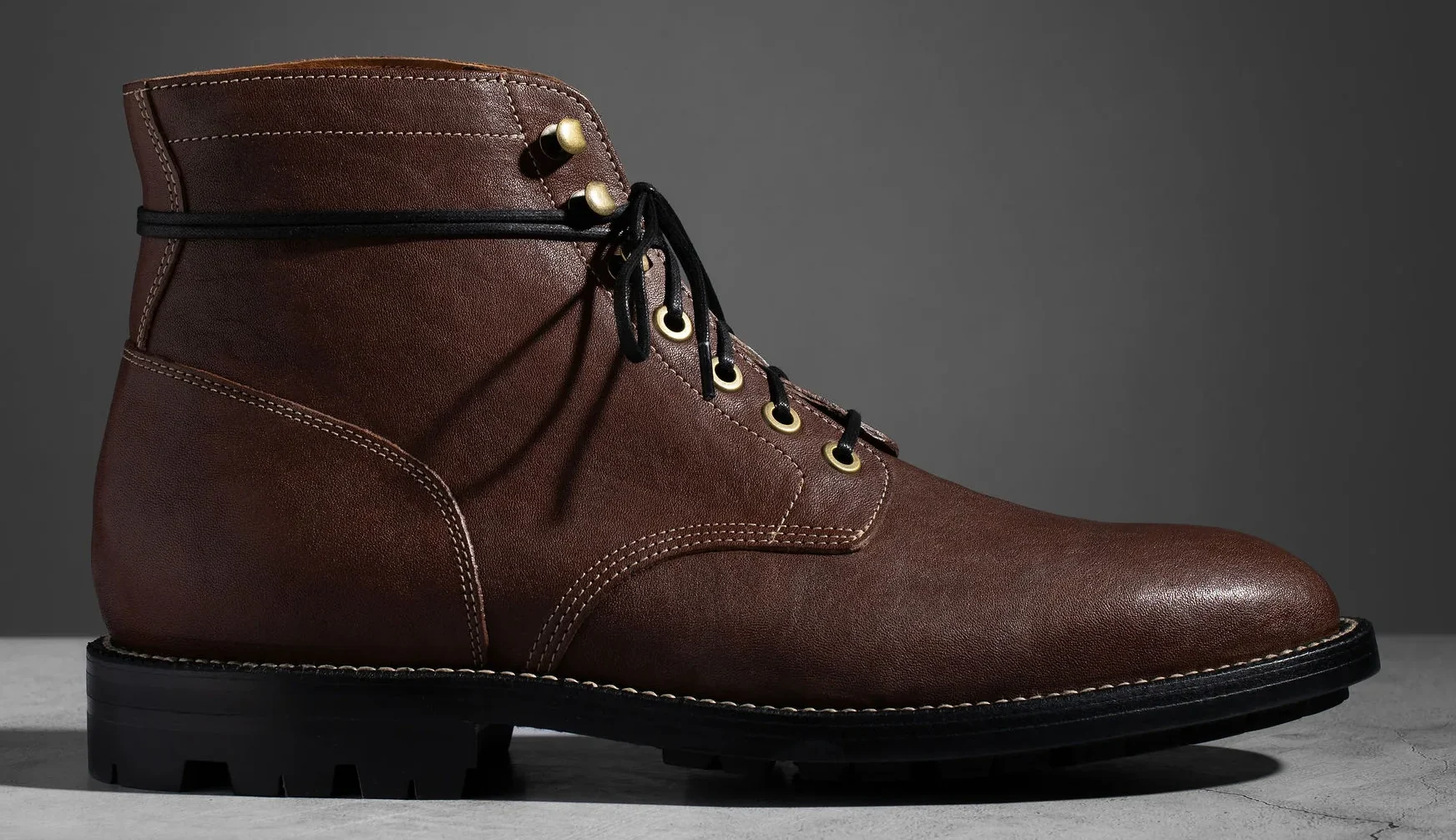 Grant Stone - Diesel Boot - Chocolate Horsehide