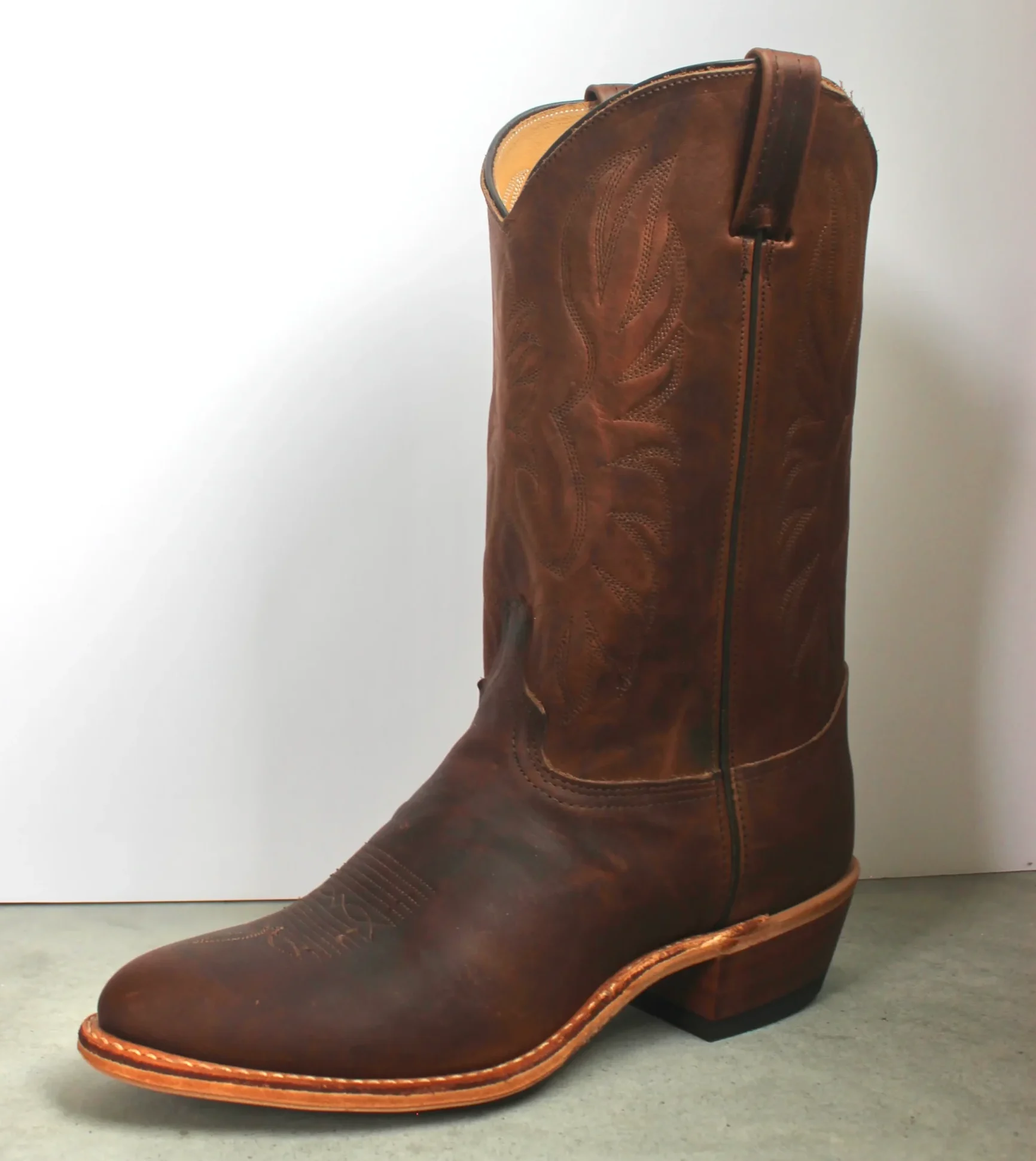Pearl Boot COmpany - Round Toe - Brown Kudu Chromexcel
