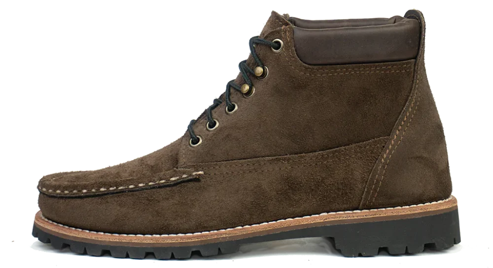The Iron Snail x Russell Moccasin - Premier Chukka - Weathered Oak Roughout