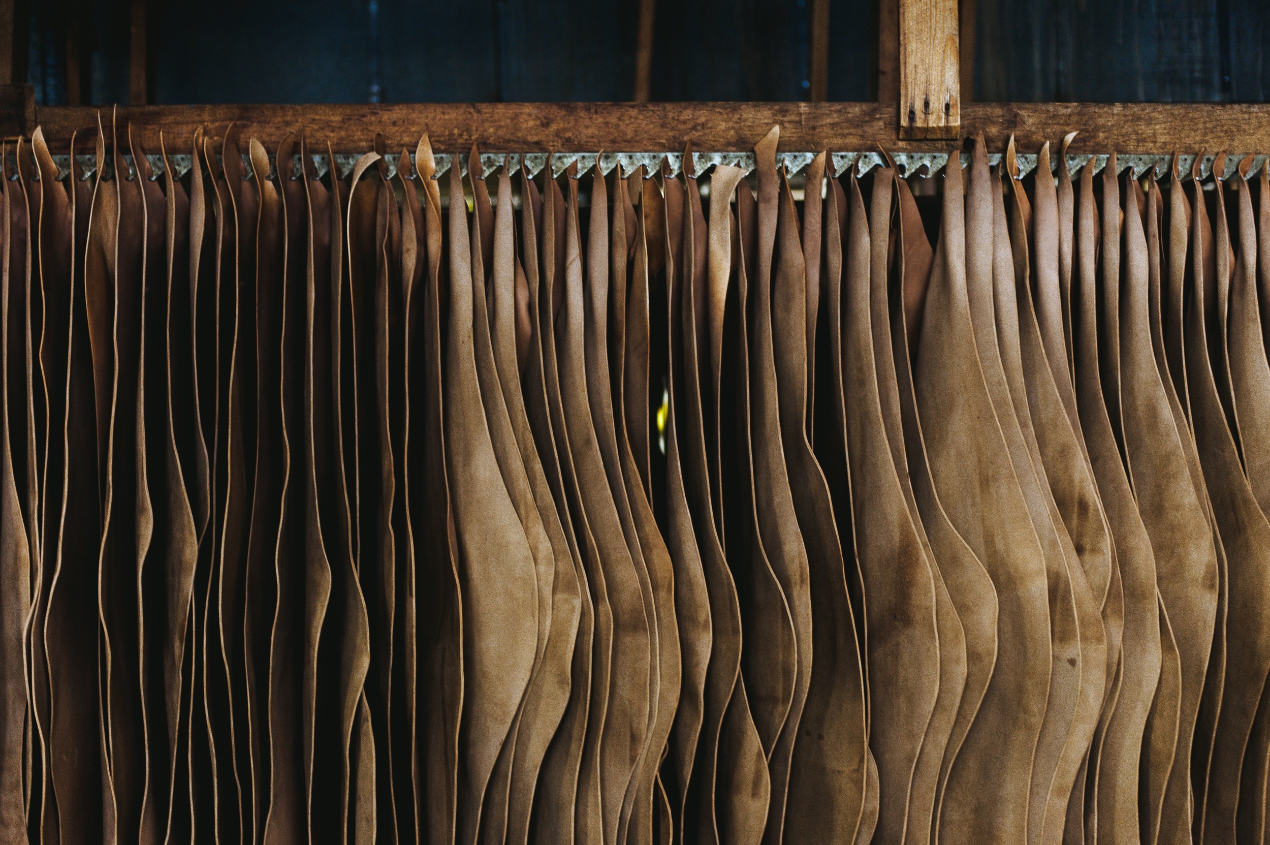 Air Drying Hides