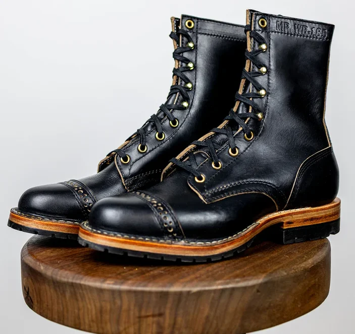Franklin and Poe x White's - Service Boot 5050 - 8 Black Chromexcel