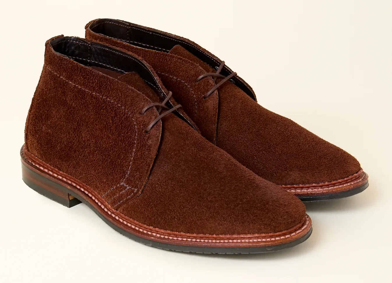 Brick + Mortar Seattle x Alden - Marrowstone - Tobacco Reverse Chamois