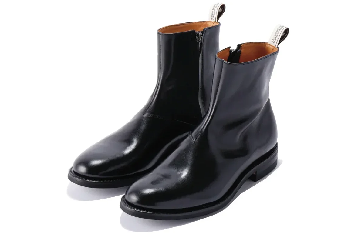 Brother Bridge Tokyo - Judson - Vintage Black Calf