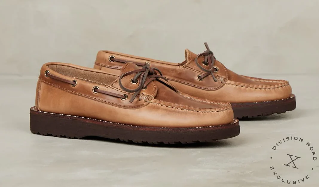 Division Road x Easymoc - Bateu 2-Eye MOc - Natural CXL