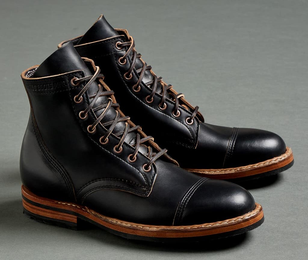 Division Road x White's MPM1 in Black Chromexcel