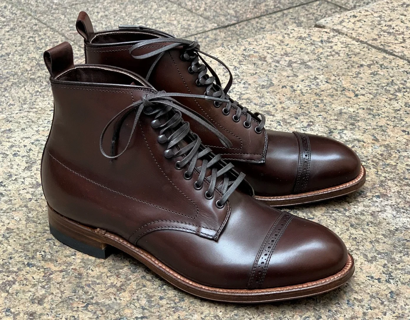 Moulded Shoe x Alden - #D9871h - Dark Brown Calfskin
