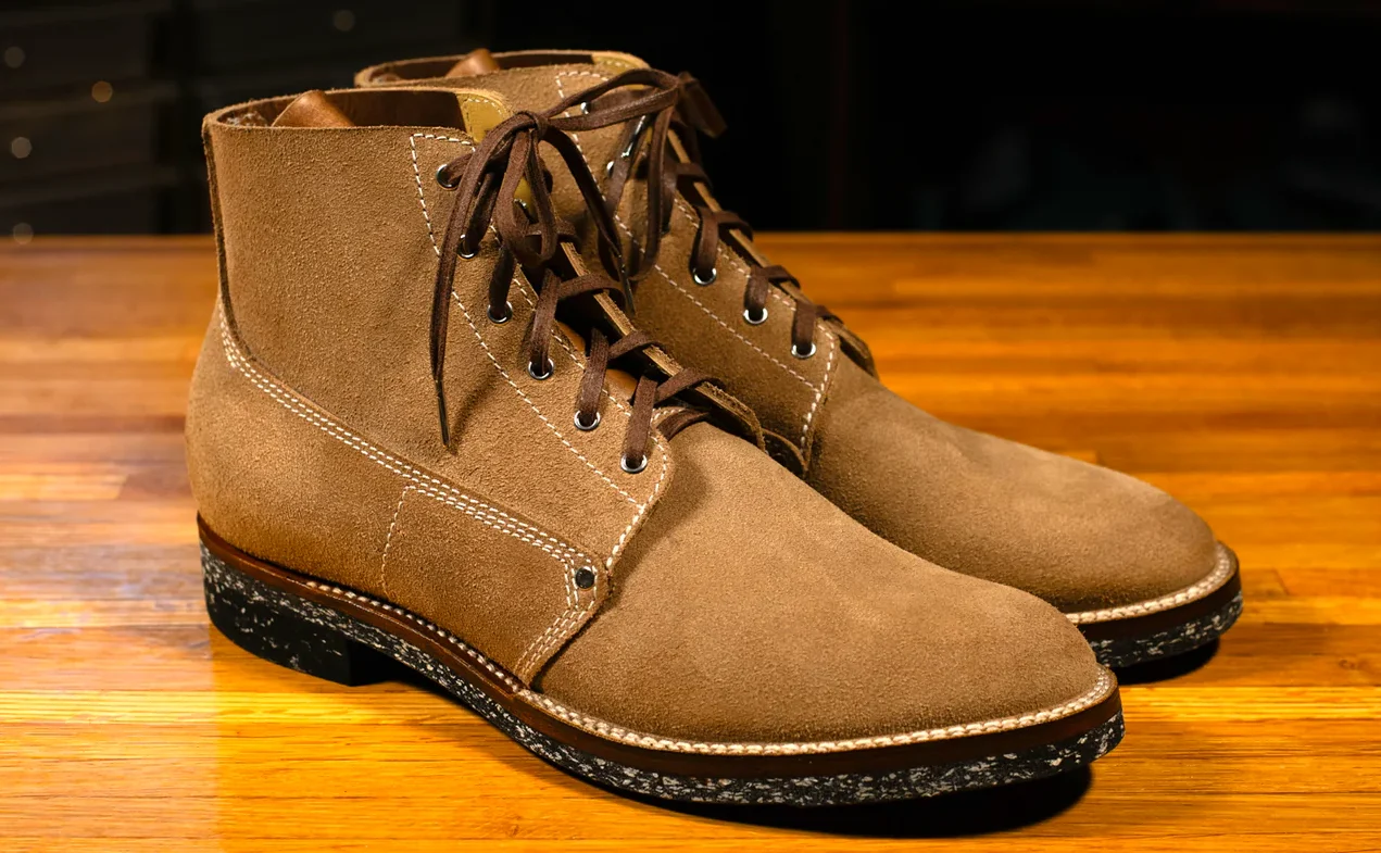 Oldspeed Mfg. - Henry Johnson Boot - Natural Chromexcel Roughout