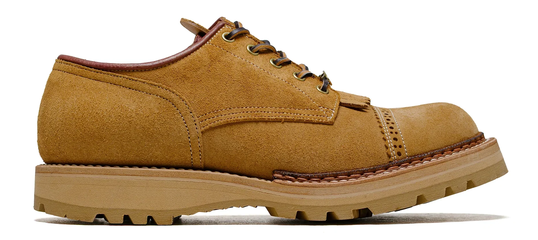 Rolling Dub Trio - Forester Low II - Dark Beige Suede