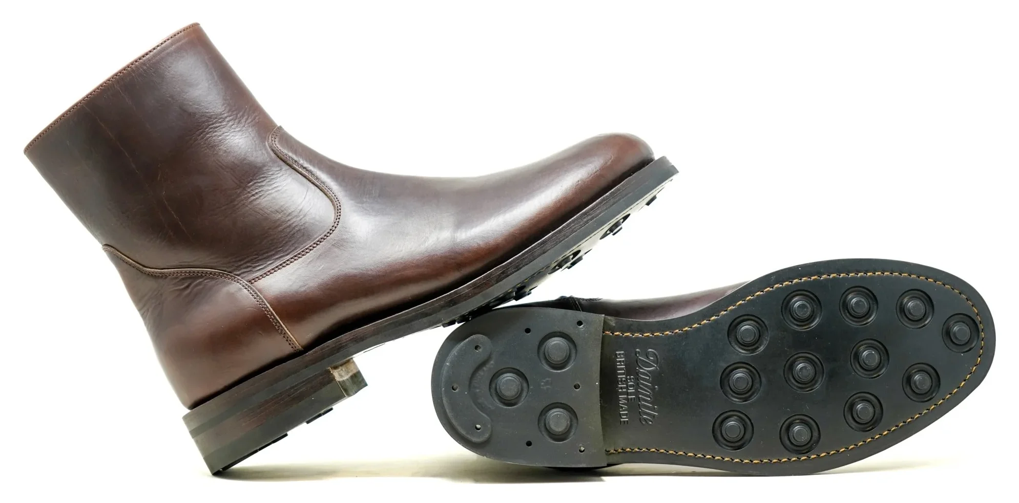 Unmarked - Side Zip Boot - Brown Chromexcel