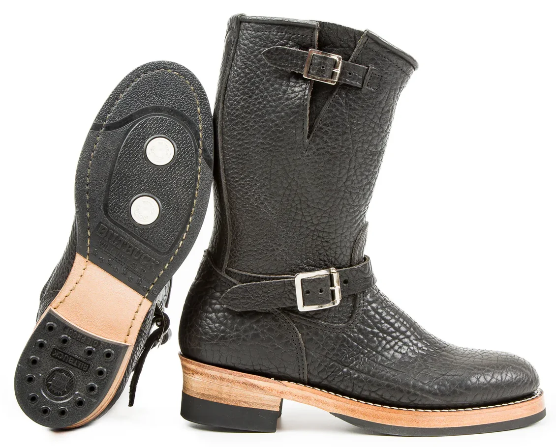 Attractions Lot. 444 Engineer Boot in Black Avancorpo