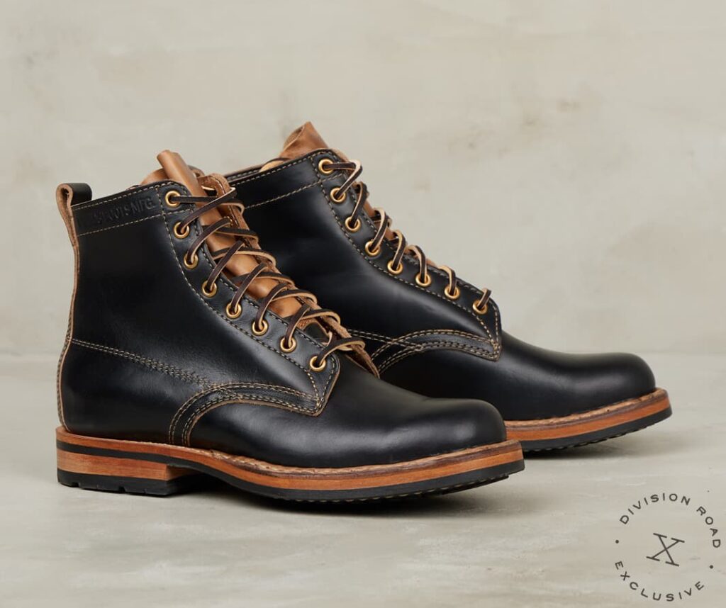 Division Road x Whites Boots Semi-Dress Black CXL