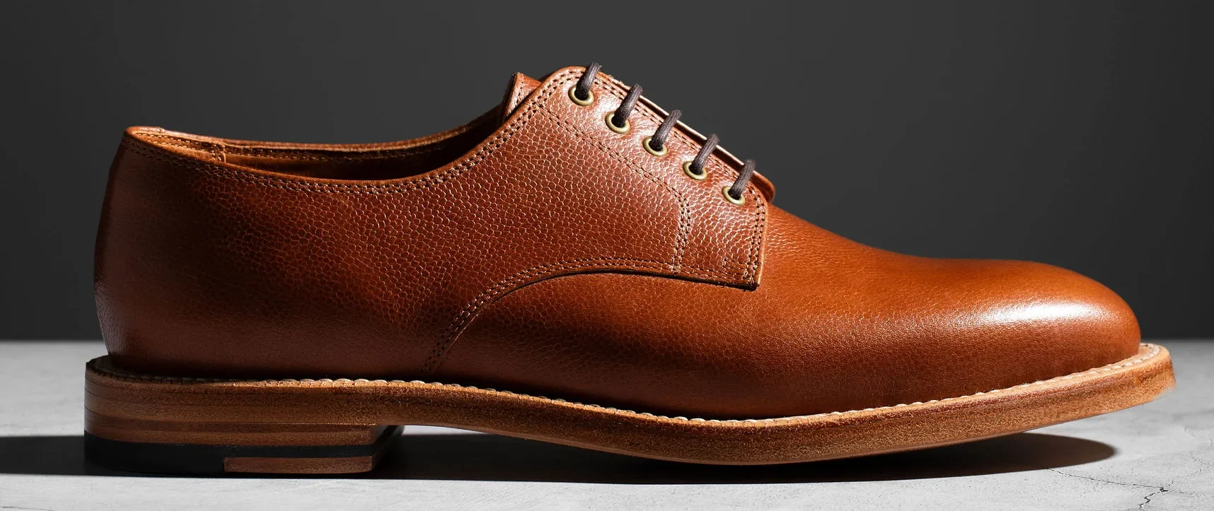Grant Stone Country Derby in Autumn Ridge Glacé Latigo
