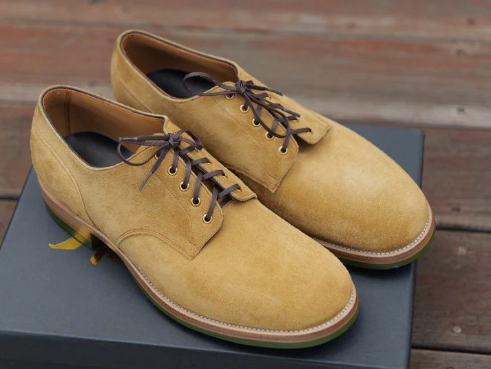 Iron Boots TCO Derby Shoes in Light Brown Kudu