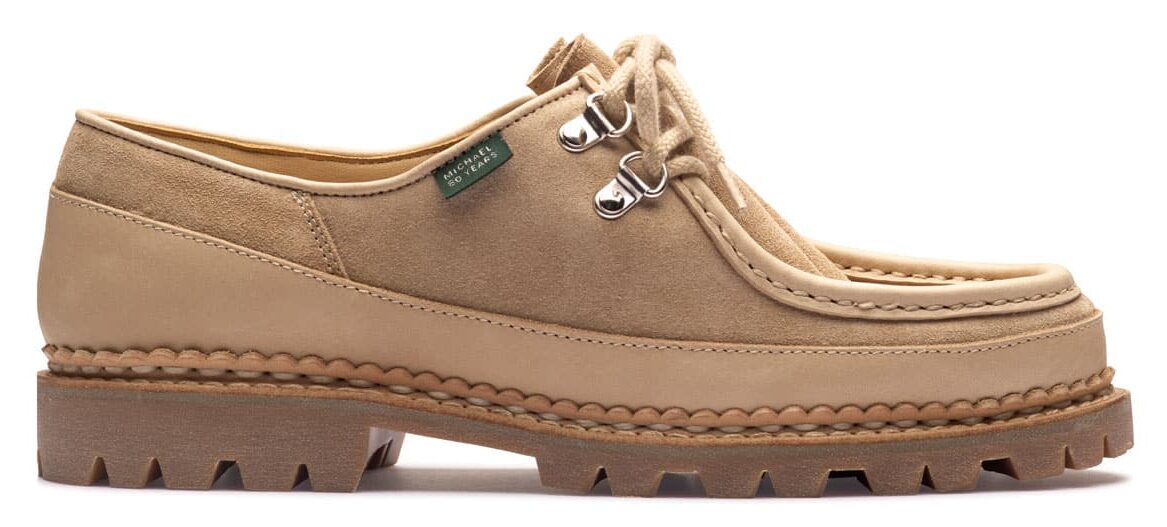 Paraboot Michel 2020 in Beige Velvet