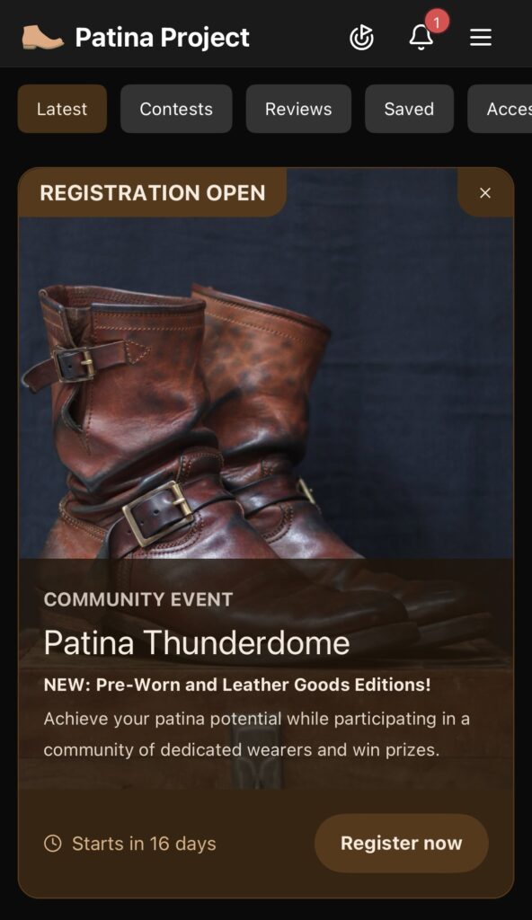 2025-26 Patina Thunderdome Registration