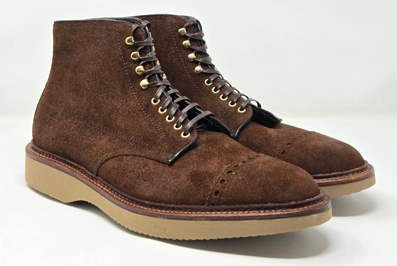 City Workshop x Alden D2618H in Reverse Chamois