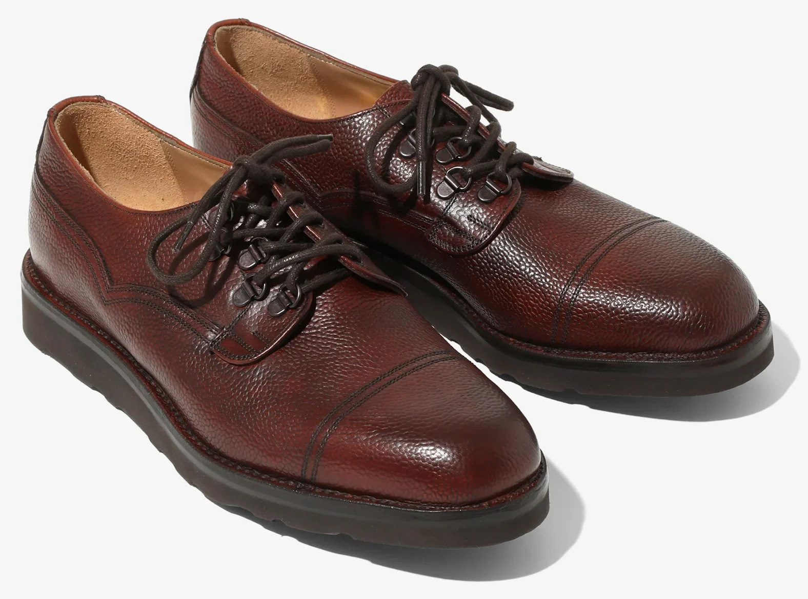 Engineered Garments x Cheaney Cairngorm EG in Burgundy