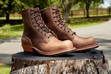 Division Road x Nicks Western Rockabilly Boot in Natural Predator